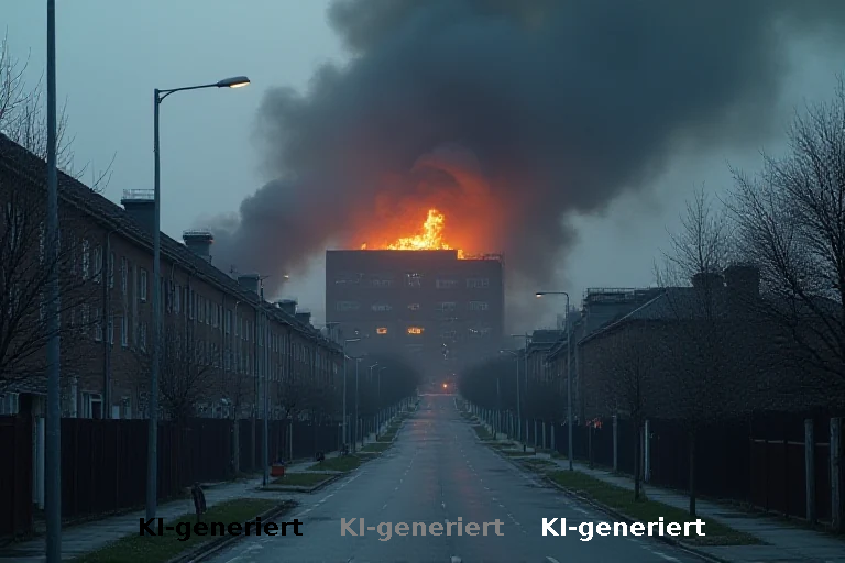 Brand im Industriepark Gersthofen: Anwohner sollen Türen und Fenster schließen