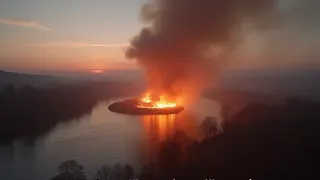 Feuer auf Mannheimer Insel: Warnung vor anhaltender Brandgefahr in der Region