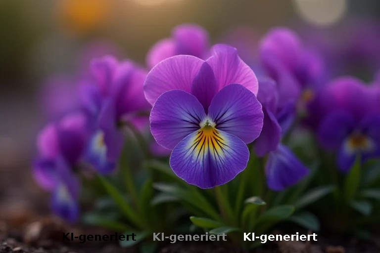 Gartenpflege im Herbst: Stiefmütterchen als langlebige Zierpflanzen