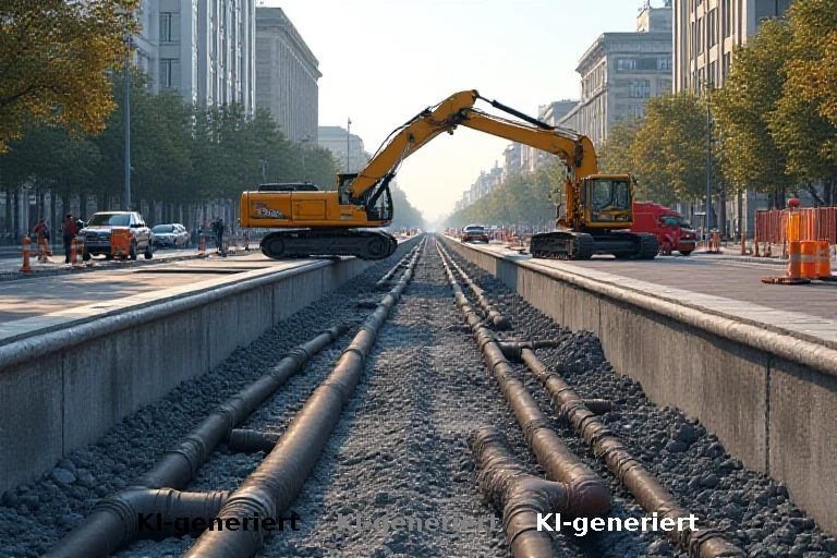 Geheimnisvolles Rohrsystem unter dem Breitscheidplatz: Technik oder Tarnung?