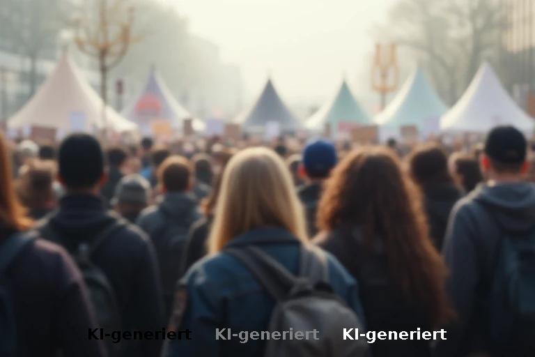 Göttinger Demonstrationslage: Sicherheitskräfte schützen politischen Infostand vor Blockadeversuchen