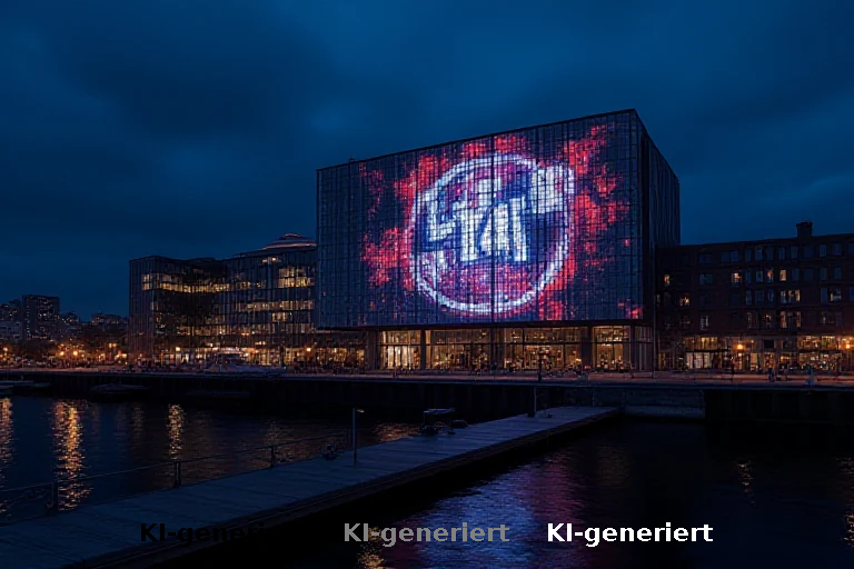 Hamburgs HafenCity präsentiert immersive Comic-Projektion