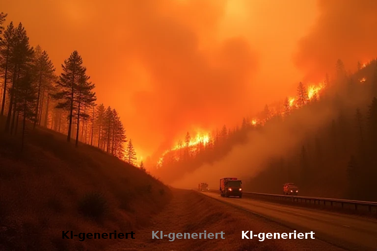 Katastrophenlage an der Atlantikküste: Militärische Intervention und europäische Solidarität im Waldbrand-Einsatz