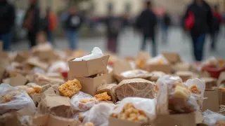 Protestcamp in Madrid: Spenden für Ceuta konsumiert, Forderungen an Regierung