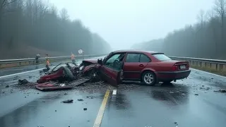 Schwere Kollision auf der A52: Rettungseinsatz und offene Fragen zur Unfallursache
