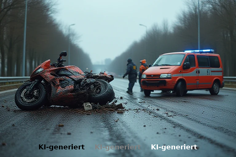 Tödlicher Unfall: Motorradfahrer verunglückt bei Kollision mit Pkw