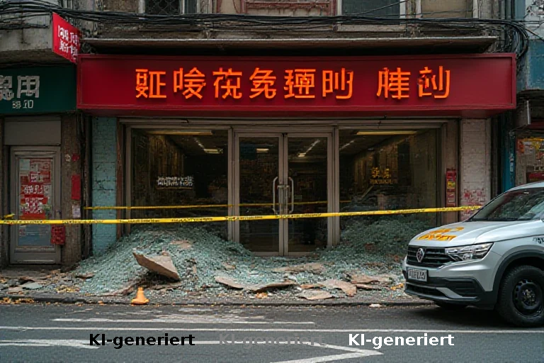 Zielgerichtete Schändung: Vier Verdächtige attackieren Lokal mit Name des chinesischen Präsidenten